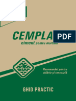 Ghid Cemplast Pentru Mortare PDF