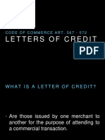 Letters of Credit