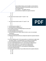 Examen Basico de Quimica General