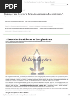 1-Exercícios Para Liberar as Energias-Prana – Esquecer Pra Descobrir