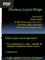 Pharmacy Layout Design