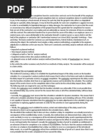 Time Impact Analsys vs Impacted as Planned