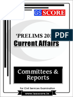 Committees and Reports - PT Current Affairs 2017