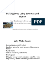 Making Soap Using Beeswax and Honey: How Beekeepers Clean Up With Value - Added Products