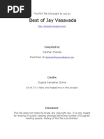 Jay Vasavada's - Best of Best Article Collection by I-Love-Gujarati