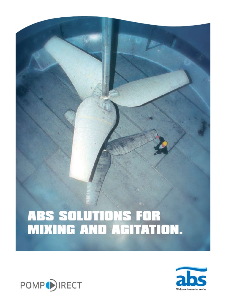 Abs Solutions For Mixing and Agitation | PDF | Sewage Treatment ...