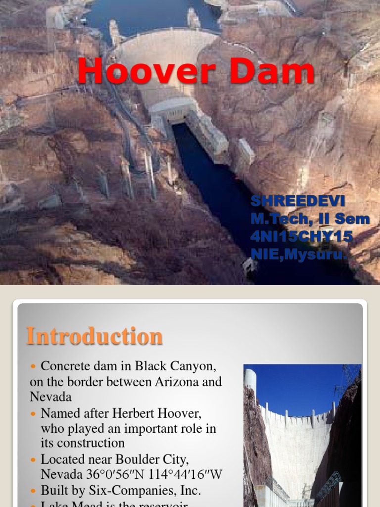 Hoover Dam | PDF | Hoover Dam | Spillway