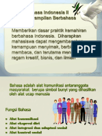 Slide 1 Keterampilan Berbahasa