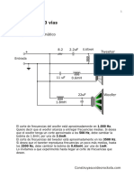 Crossover 3 Vias de Segunda Ordem (Projeto 2) - Passivo.pdf