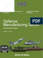 Defence Manufacturing Sector - Achievement Report.pdf