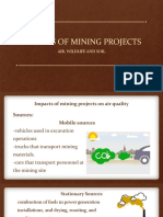 Impacts of Mining Projects