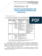 Tema2 La Evaluación Psicopedagógica Del Alumnado Que Presenta Discapacidad Intelectual