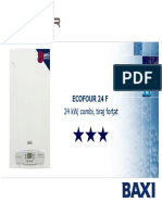 Manual Centrala BAXI ECOFOUR PDF