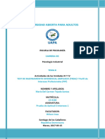 TRDA y PIP: Resultados de pruebas de aptitud y orientación vocacional