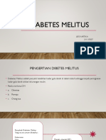 Diabetes Melitus: Lies Kartika 211115037