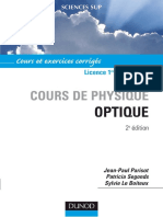 Cours de Physique Optique - Sylvie Le & Patricia Segonds & Jean-paul Parisot