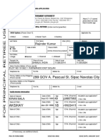 Special Retiree Visa Application