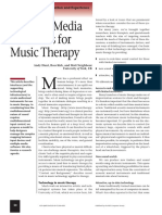 Multiple Media Interfaces For Music Therapy