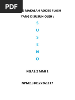 Download Makalah Adobe Flash by jony rabuansyah SN370252583 doc pdf