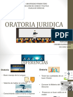 ORATORIA JURIDICA DIFERENCIAS