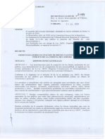 Ordenanza Sobre Ocupación de Bienes Nacionales de Uso Publico de La Comuna de Cabildo