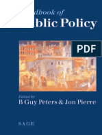 HB - 2006 - Londres - HandBook Public Policy