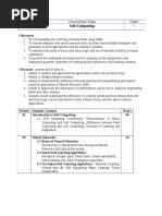 Elective-II Soft Computing