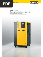 ASK Series Rotary Screw Compressors: With The World-Renowned SIGMA PROFILE