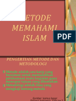 Metode Memahami Islam