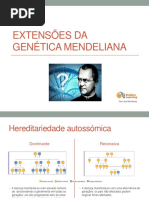 Extensões da genética Mendeliana2