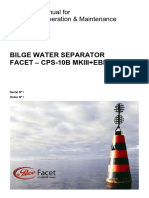 Bilge water separator - CPS-10B MKIII+EBM14X2