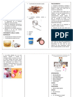 Elaboración brillo labial