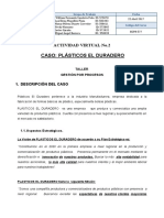 CASO PRACTICO PROCESOS - Empresa Plasticos El Duradero Gestion de Calidad