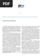 Resenha Novas Geopoliticas