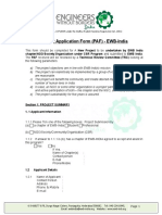Project Application Form Final