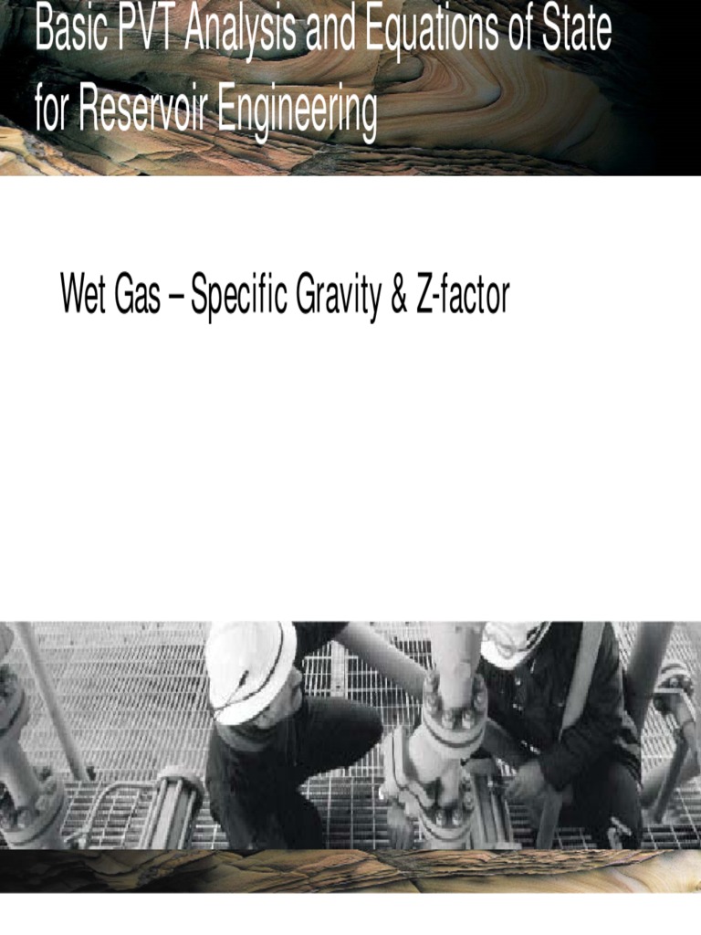 and Properties of Wet Gases PDF Barrel (Unit) Gases