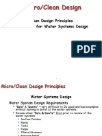 Micro/Clean Design: Clean Design Principles Do/Don'ts' For Water Systems Design