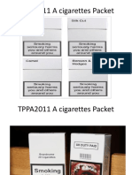 TPPA2011 A Cigarettes Packet