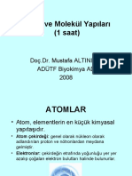 Atom Ve Molekul Yapilari