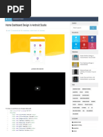 Download Home Dashboard Design in Android Studio - AwsRh by ahmed mahamed SN370267586 doc pdf