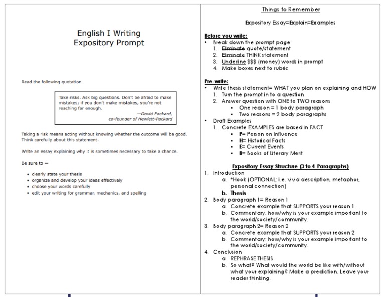 Essay chances picture