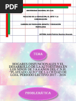 HOGARES DISFUNCIONALES