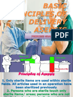 Basic Principles of Delivery Asepsis