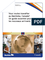 Manitoba Canada Immigration Cic Mpnp Workbook Fr