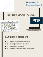 Pert 2. Business Model Canvas