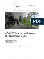 A Guide To Capturing and Preparing Photogrammetry For Unity
