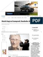7 Murió El Fundador de Ikea, Ingvar Kamprad ELTIEMPO