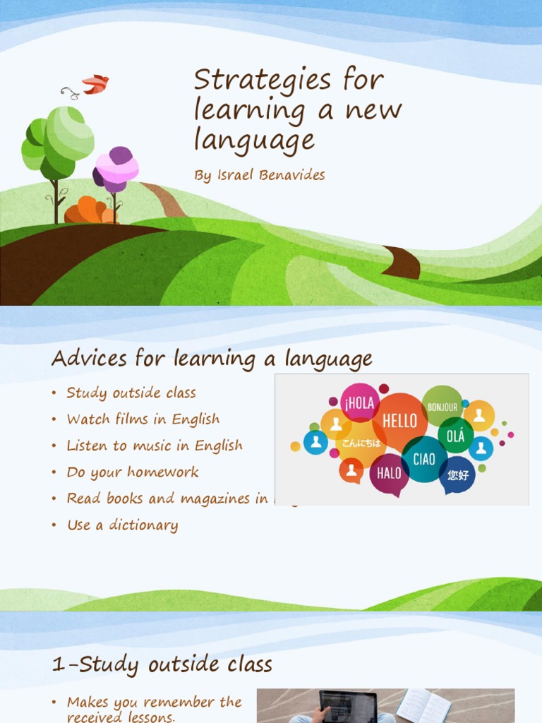 Effective Strategies for Language Learning | PDF