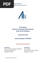 Report on DCPS Graduation and Attendance Outcomes