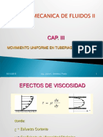 Clase III Flujo Uniforme Turbulento